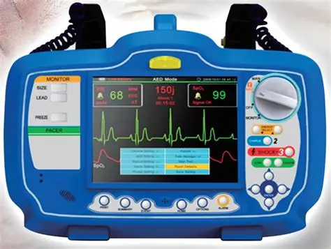 Biphasic Defibrillator with AED