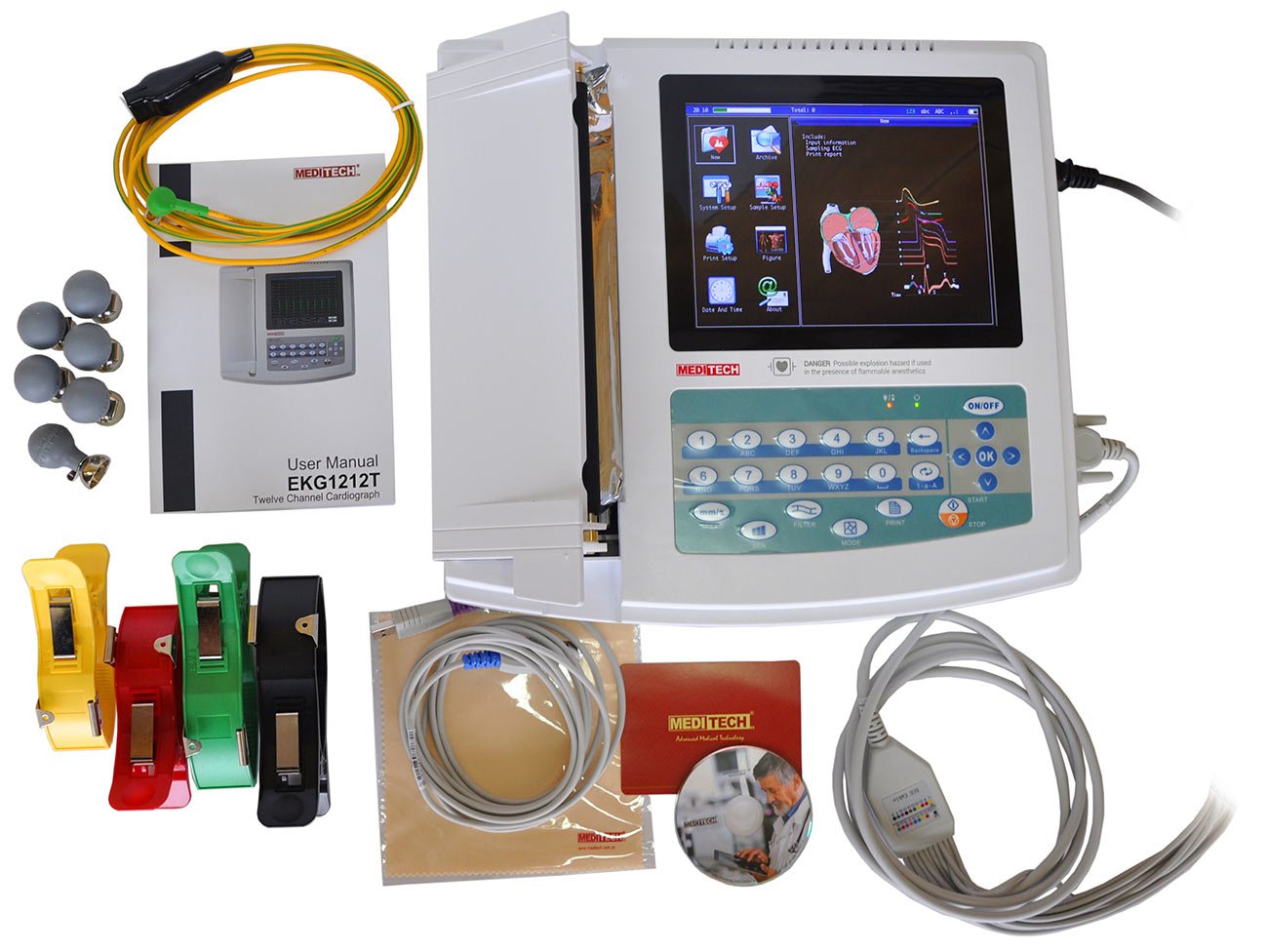 12Channel ECG Machine